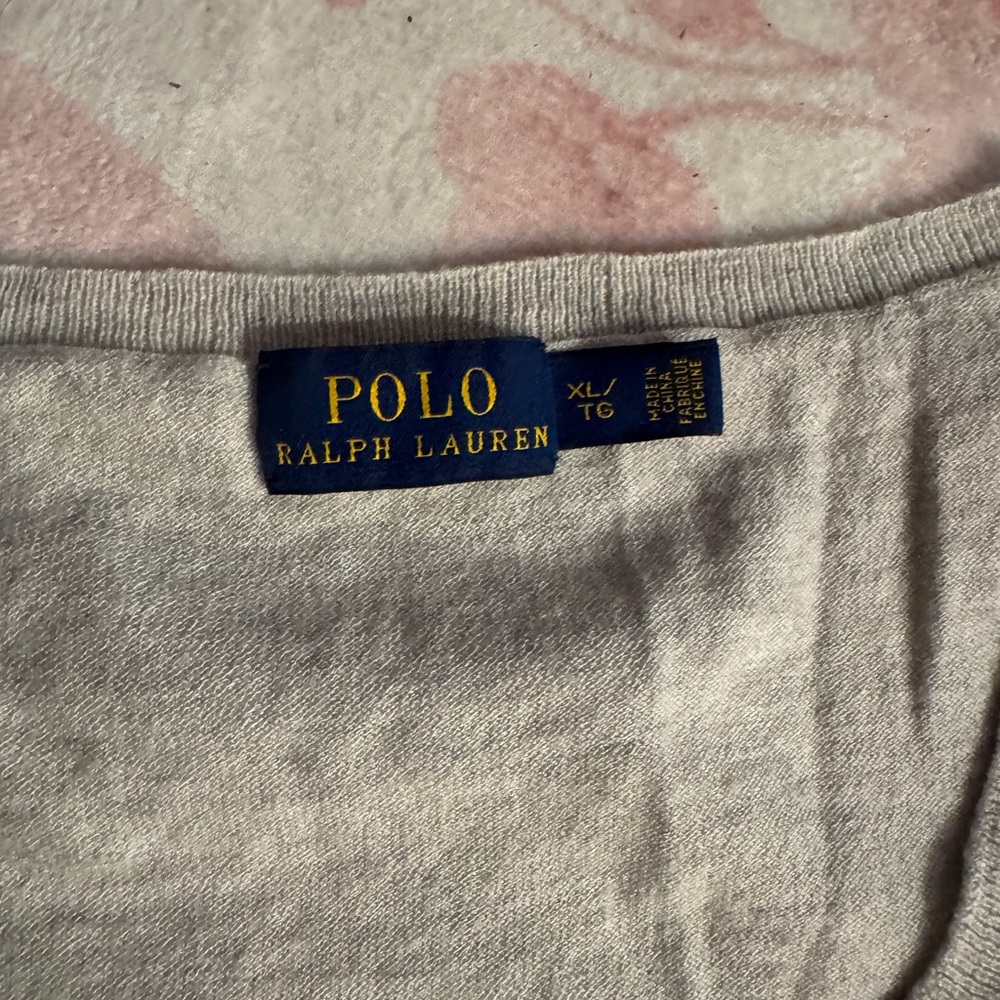 Polo by Ralph Lauren Gray Sweater